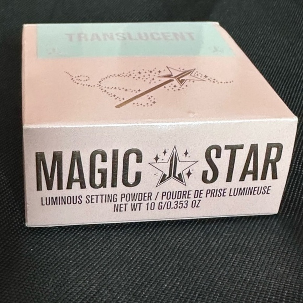 Jeffree Star Magic Star Luminous Setting Powder, Translucent NIB. 10 G/0.353 oz